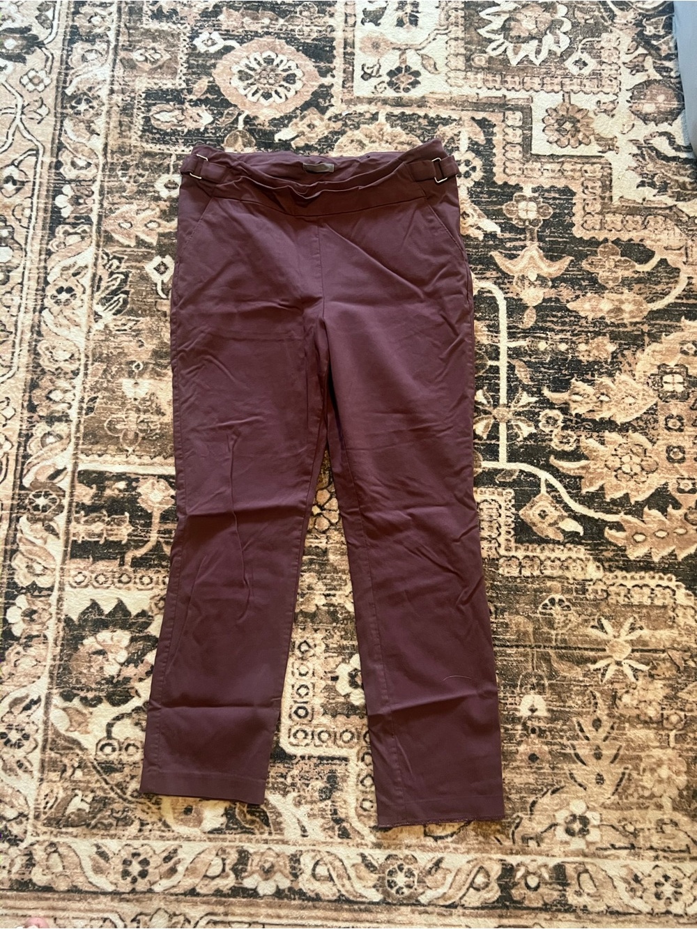 Maurices Ankle-Length Pants in Wine